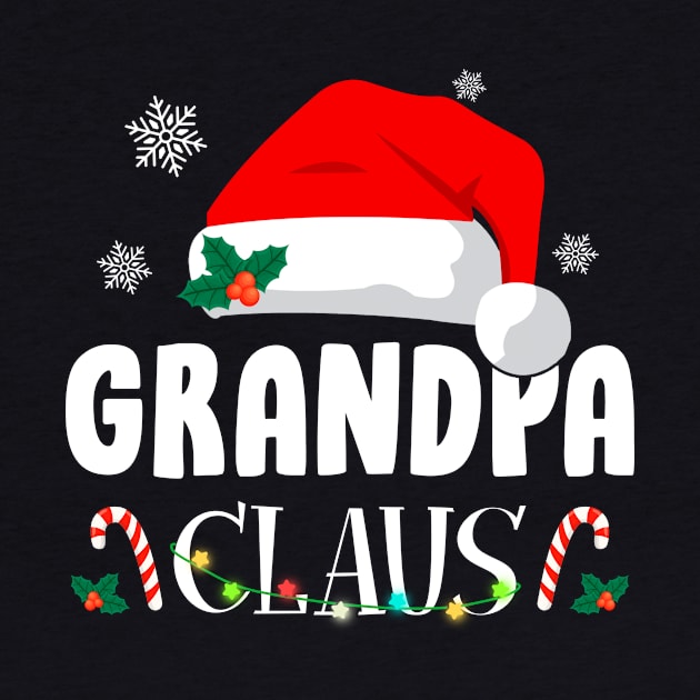 Funny Grandpa Claus Matching Christmas Pajamas Xmas Family by Navarra